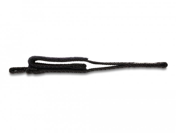 Strapazierfähiger Klettgurt Mit Befestigungsöse L 435 X B 50 Mm Schwarz 5 Stück