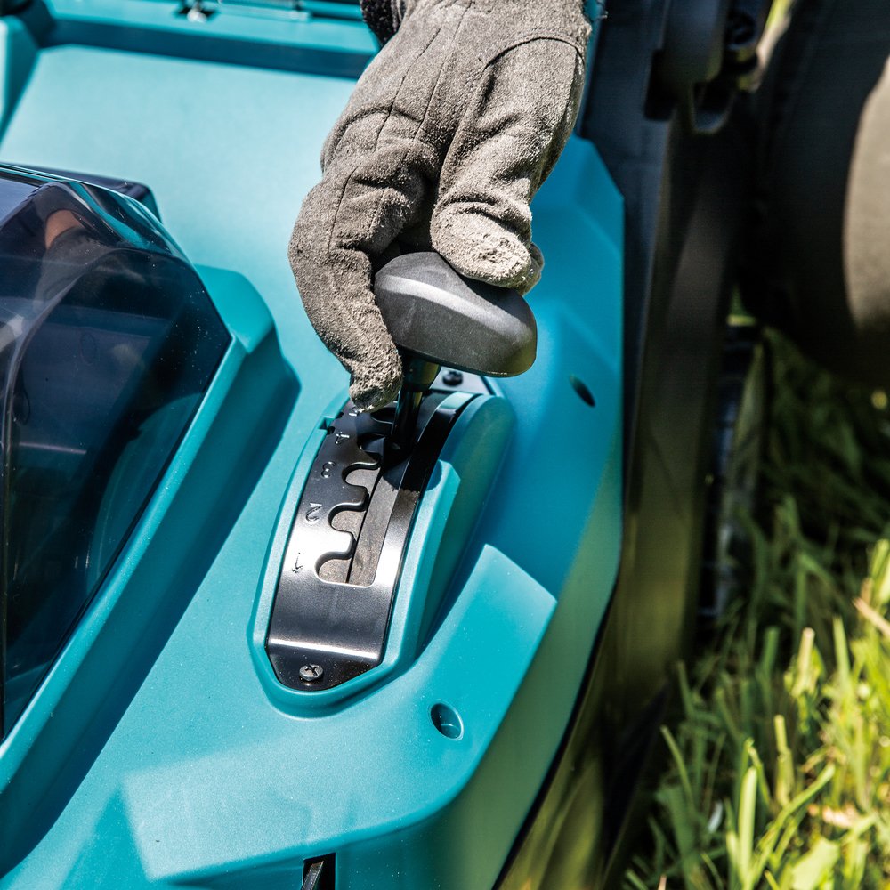 EAN 197050000668 - Makita LM004GZ cortadora de césped Cortacésped manual Batería Negro, Azul imagen 19