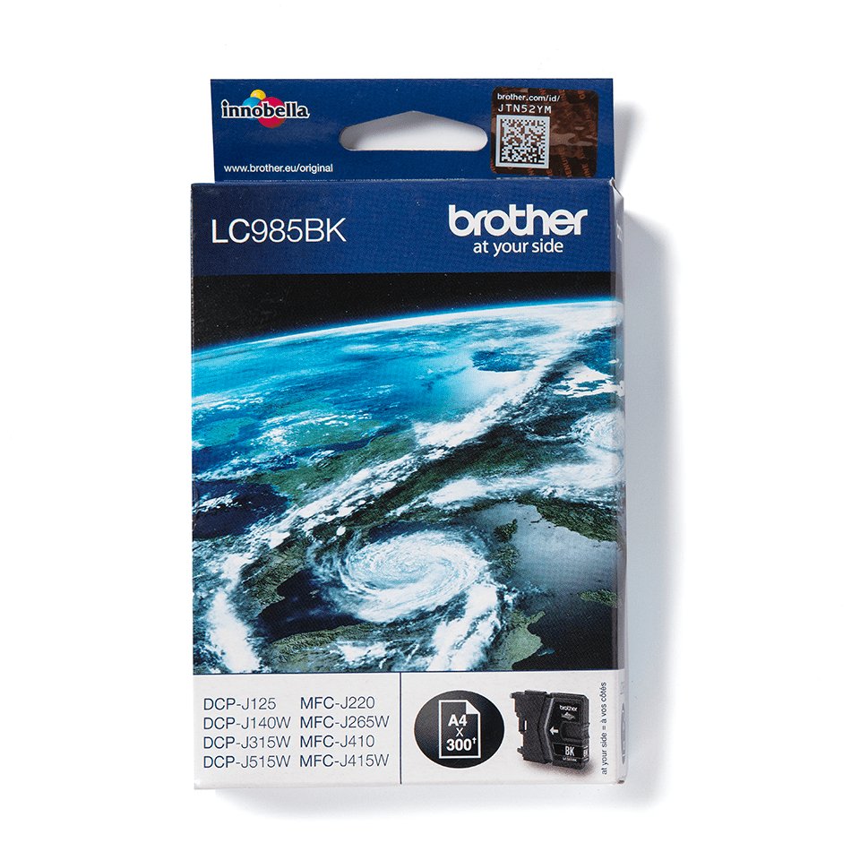 EAN 0707223208496 - Brother LC985BK cartucho de tinta 1 pieza(s) Original Negro imagen 1