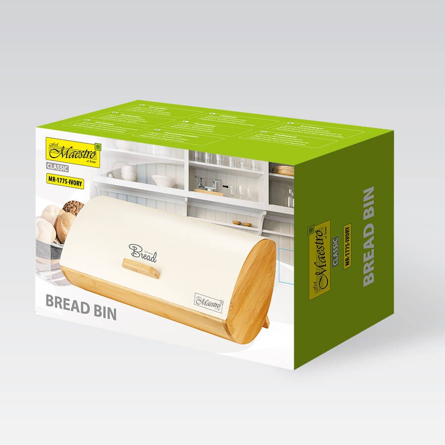 EAN 4820268320377 - Maestro MR-1775-IVORY panera Otro Marfil, Madera Bamboo, Metal imagen 6