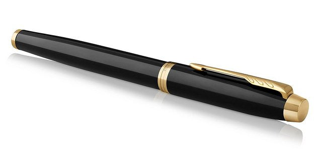 Parker Im Pluma Estilográfica Negro, Oro Sistema De Carga Por Cartucho 1 Pieza(S)