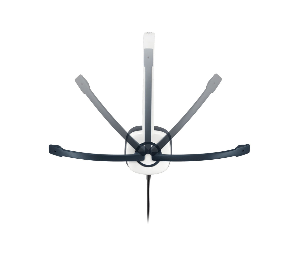 EAN 5099206028586 - Logitech 981-000350 auricular y casco Auriculares Alámbrico Diadema Oficina/Centro de llamadas Blanco imagen 5