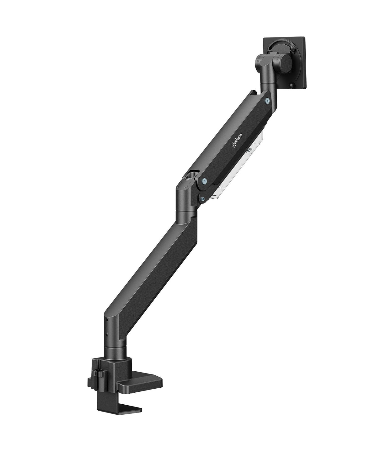 Soporte Manhattan 462594 Para Monitor (57") Escritorio Negro