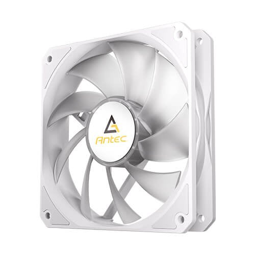 Kit 3 Ventiladores Pc Auxiliar P12 A-Rgb Blanco Antec Pack De 3/ Argb Pwm 120mm/ Anti-Vibration