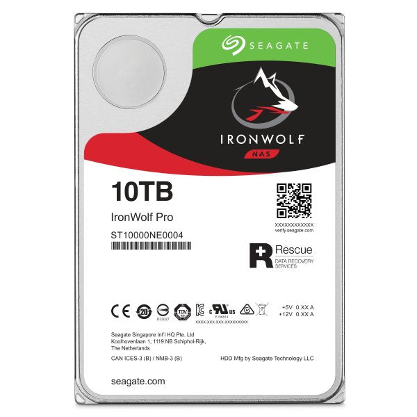 EAN 8719706432320 - Seagate IronWolf Pro ST10000NT001 disco duro interno 10 TB 7200 RPM 256 MB 3.5" Serial ATA III imagen 4