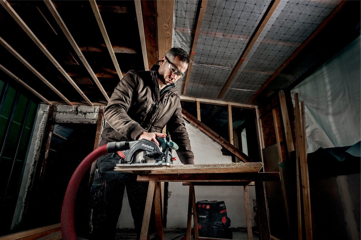 Sierra Circular De Mano A Bateria Metabo Ks 18 Ltx 57