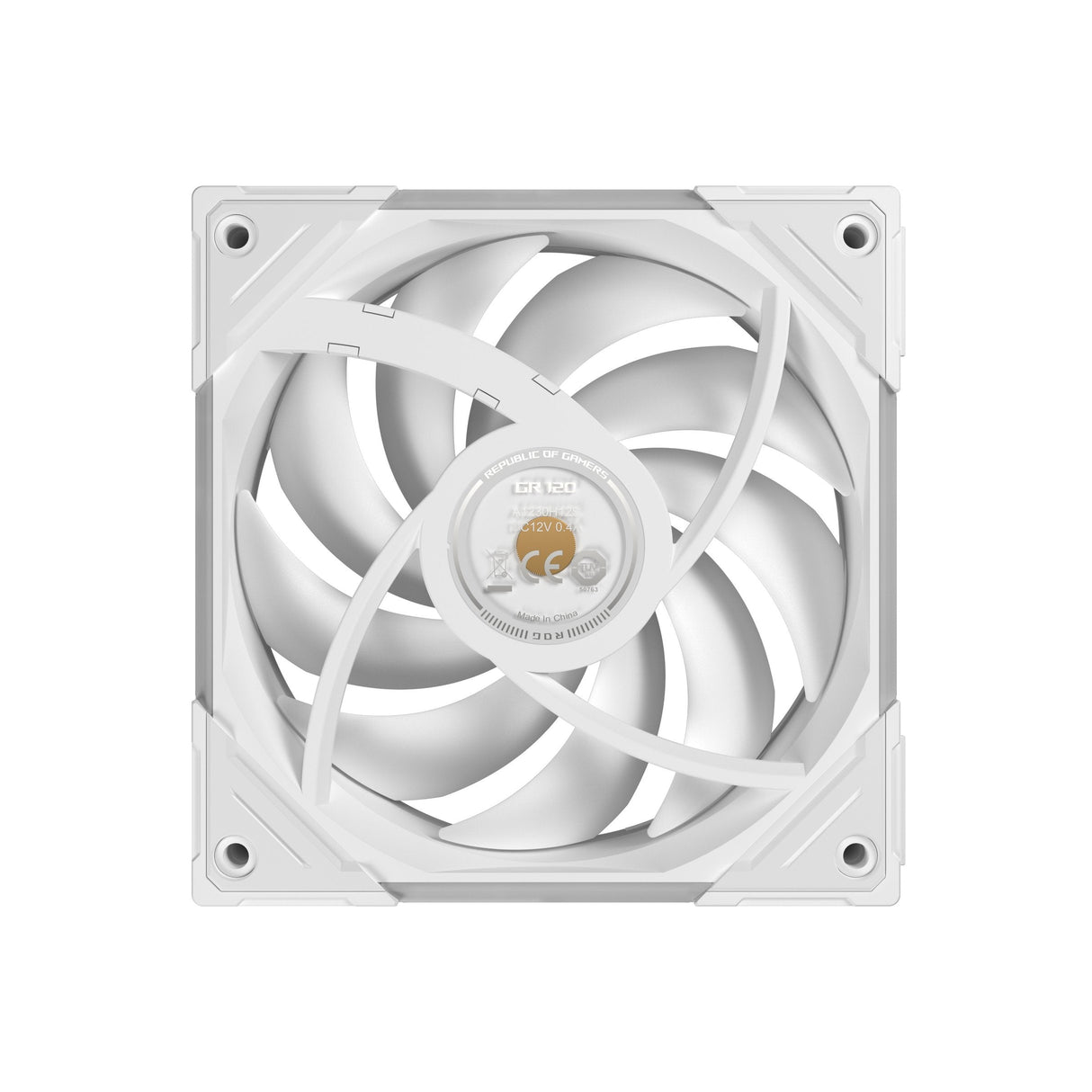 Asus Ventilador Rog Eurux Gr120 Fan Argb Reverse White
