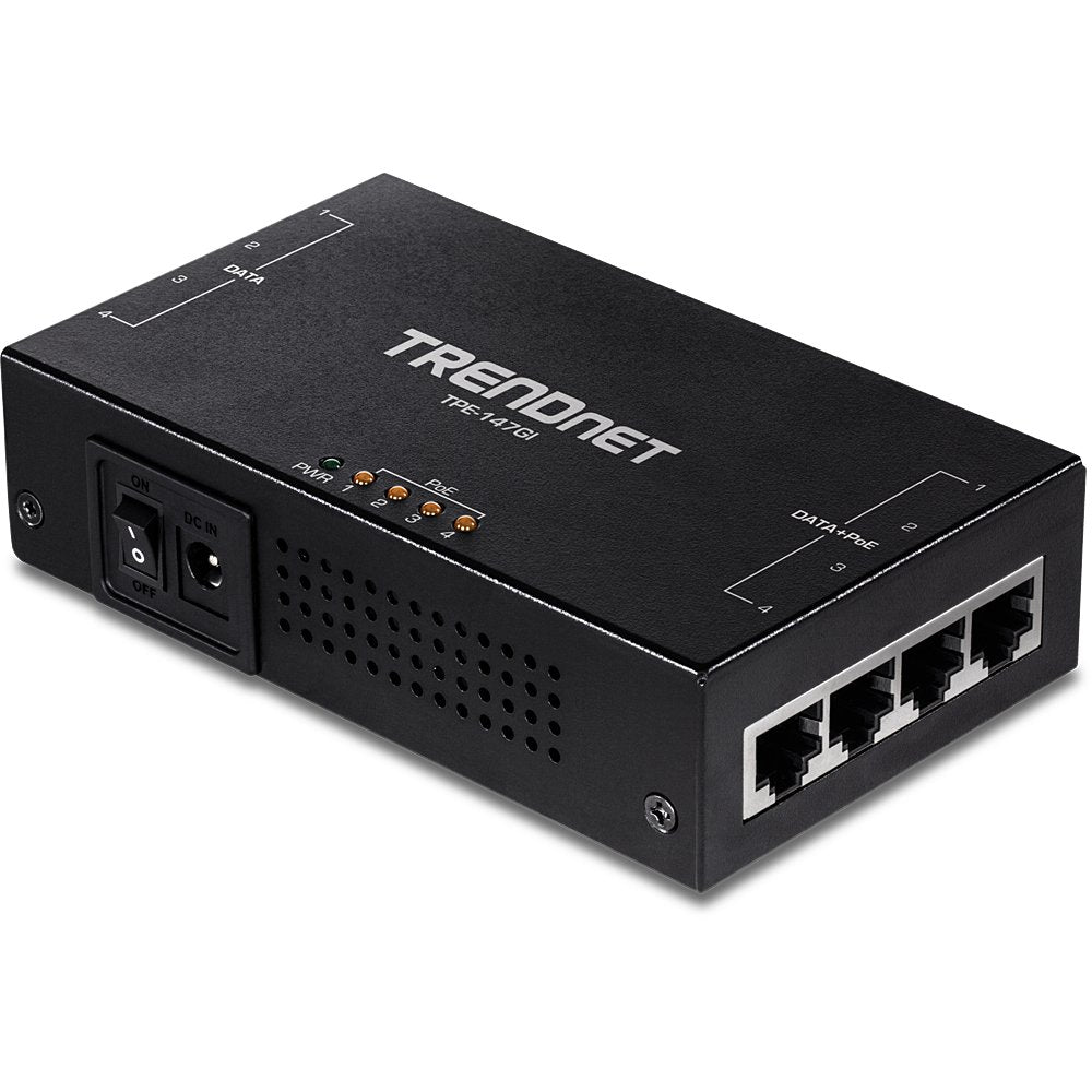 EAN 0710931161724 - Trendnet TPE-147GI adaptador e inyector de PoE Gigabit Ethernet imagen 2