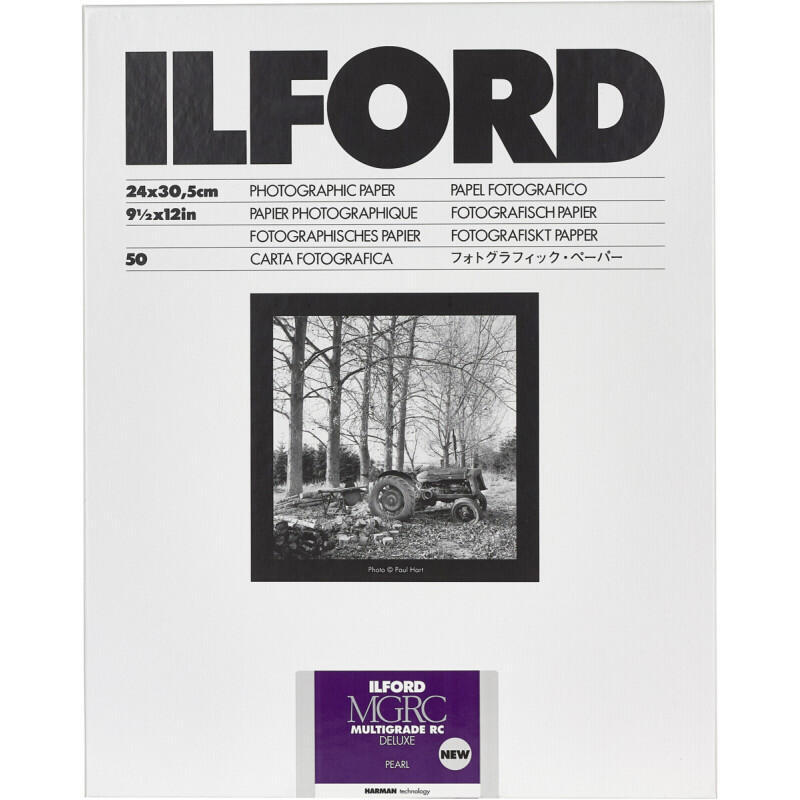 1x 50 Papel Fotografico Ilford Mg Rc Dl 44m 24x30