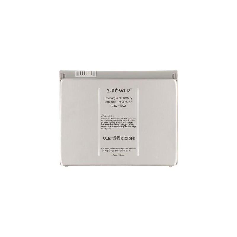 2-Power Batería 10.8v 5500mah Para Replacement Apple A1175 2p-A1175