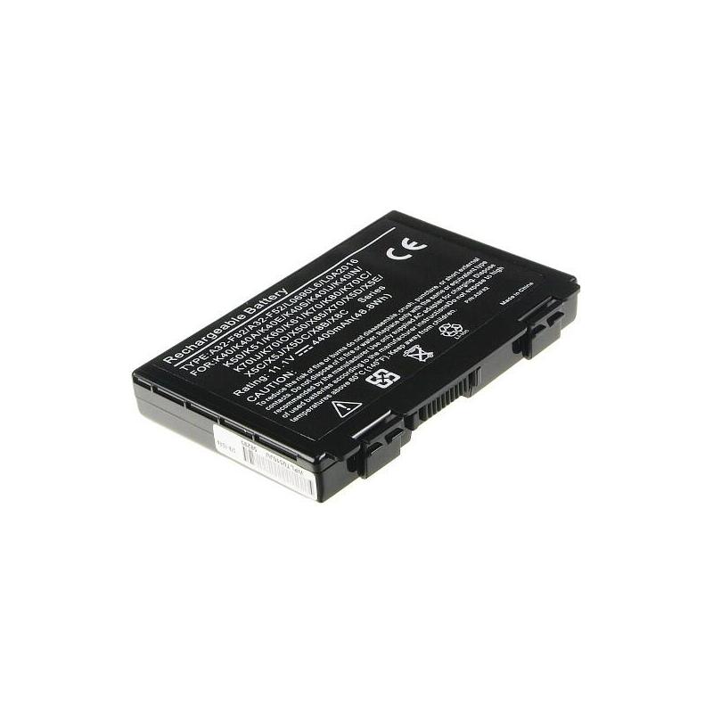 2-Power Batería 11.1v 4400mah Para Asus K40, K50, F82 2p-90-Nvd1b1000y