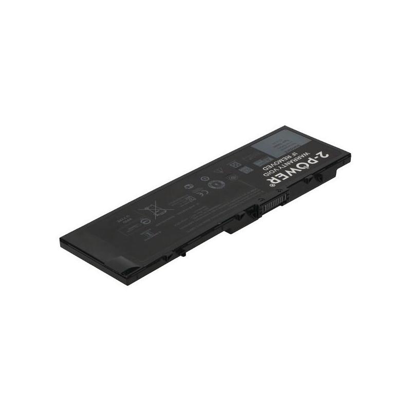 2-Power Batería 11.4v 8200mah Para Dell Precision 15 7520 2p-Rdyct