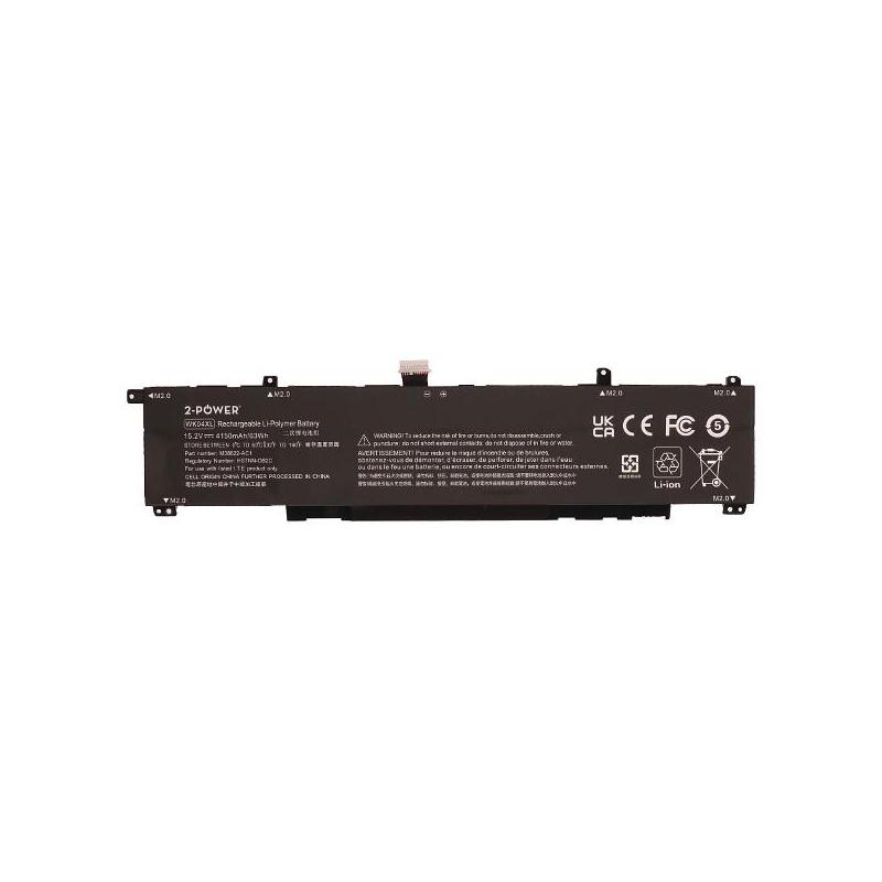 2-Power Batería 15.2v 4150mah Para Hp Omen 16-U0000 Cbp3903a