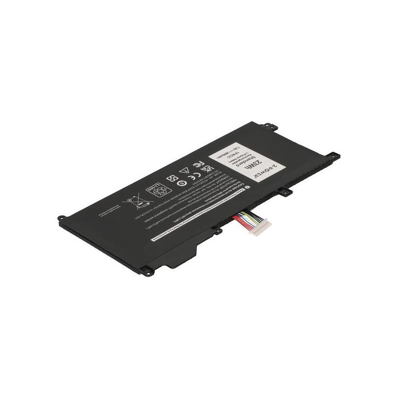 2-Power Batería 7.6v 3000mah Para Dell Latitude 7200 2-In-1 Cbp3823a