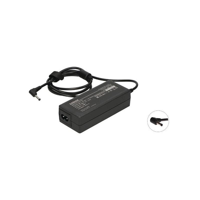 2-Power Cargador 19v 3.42a 65w Con Cable Alimentación Para Lenovo Yoga 310, 510, 710 2p-01fr160