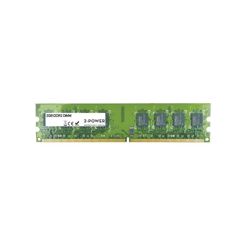 2-Power Memoria 2gb Ddr2 800mhz Dimm 2p-A6993648