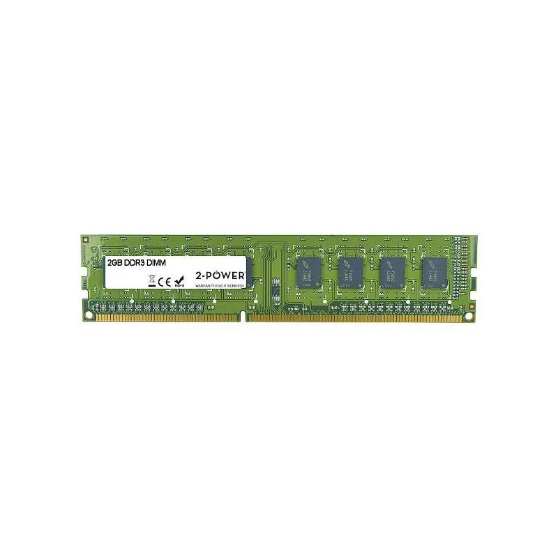 2-Power Memoria 2gb Ddr3 1333mhz Dr Dimm 2p-At024aar