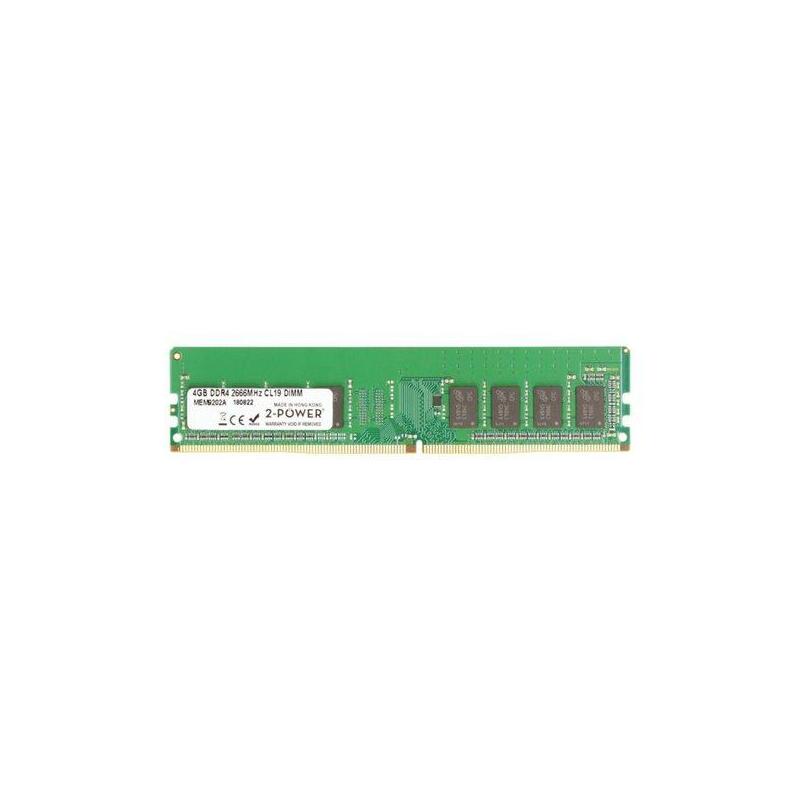 2-Power Memoria 4gb Ddr4 2666mhz Cl19 Dimm 2p-01ag886