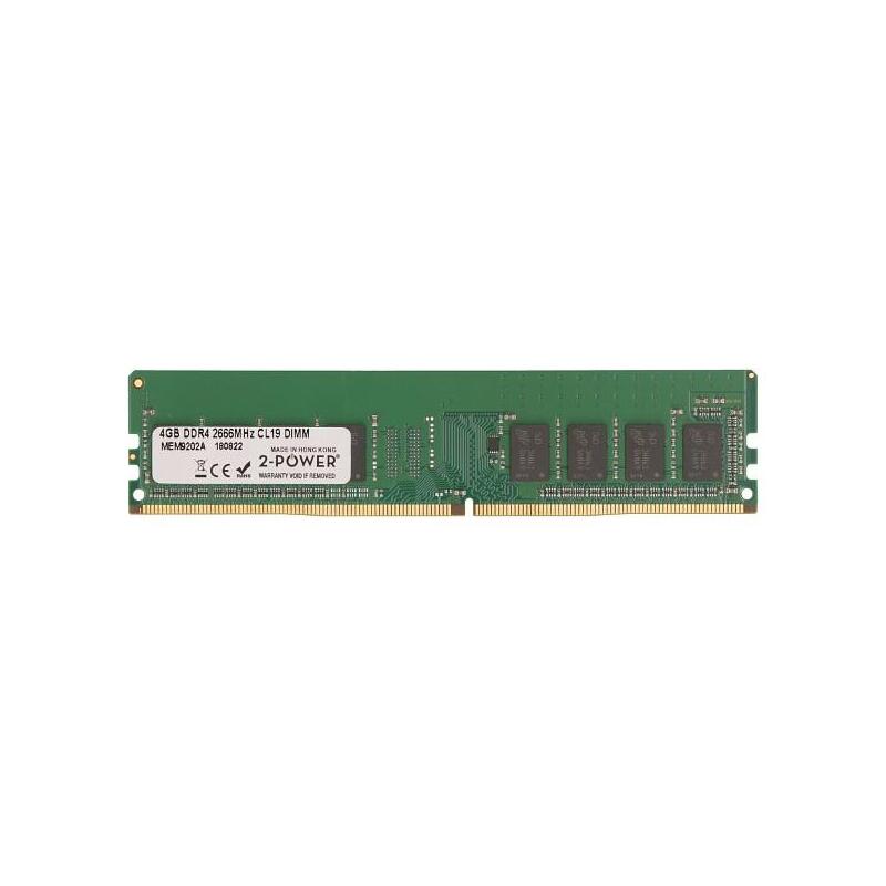 2-Power Memoria 4gb Ddr4 2666mhz Cl19 Dimm 2p-Ad4u2666j4g19