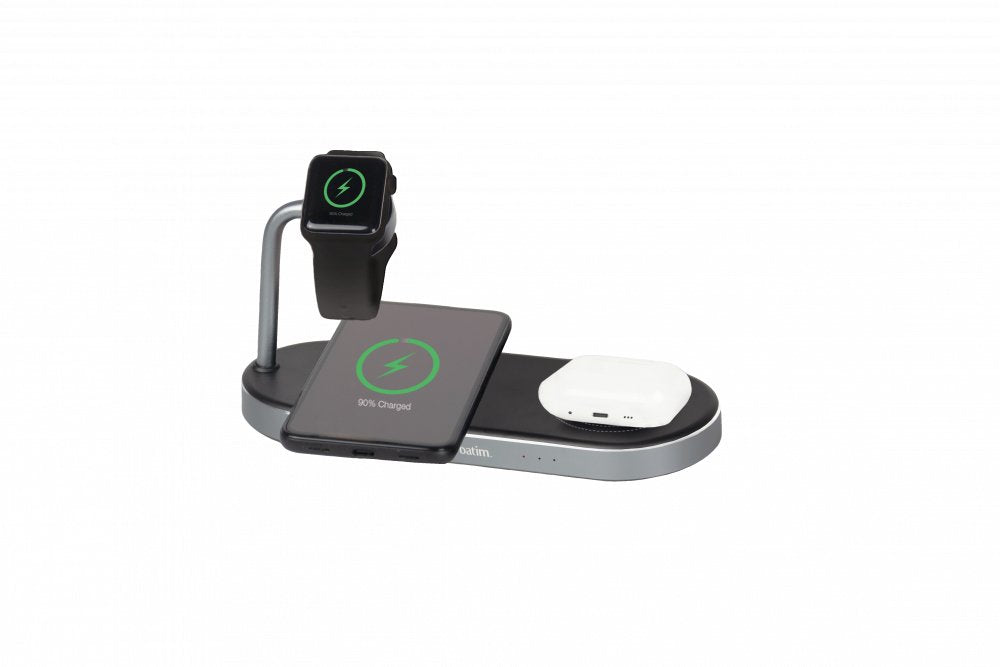 EAN 0023942495574 - Verbatim WCS-03 Universal Negro USB Cargador inalámbrico Carga rápida Interior imagen 1