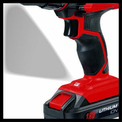 Taladro/Destornillador Inalámbrico Einhell Tc-Cd 18-2 Li, 18 Voltios (Rojo/Negro, Batería De Iones De Litio De 1,5 Ah) 4513846