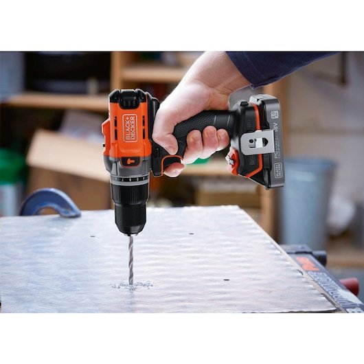 Taladro Black & Decker Bcd383d1xc-Qw Naranja