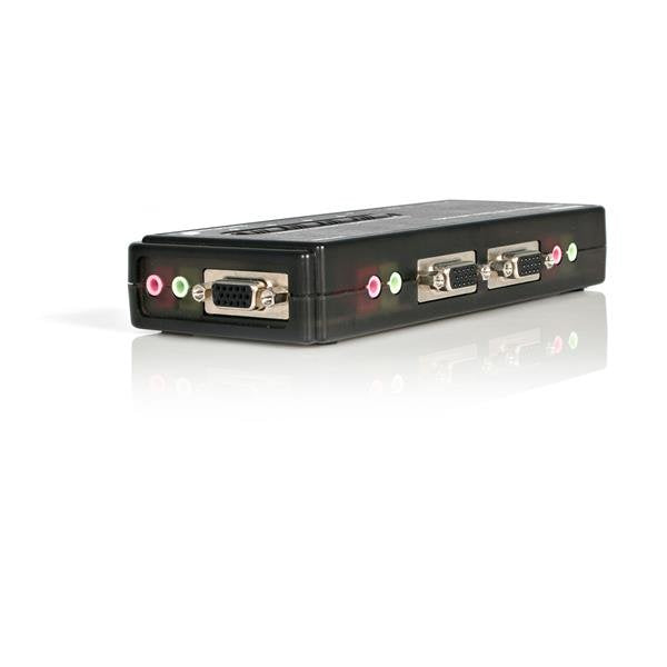 Startech Juego Conmutador Switch Kvm 4 Puertos Vid