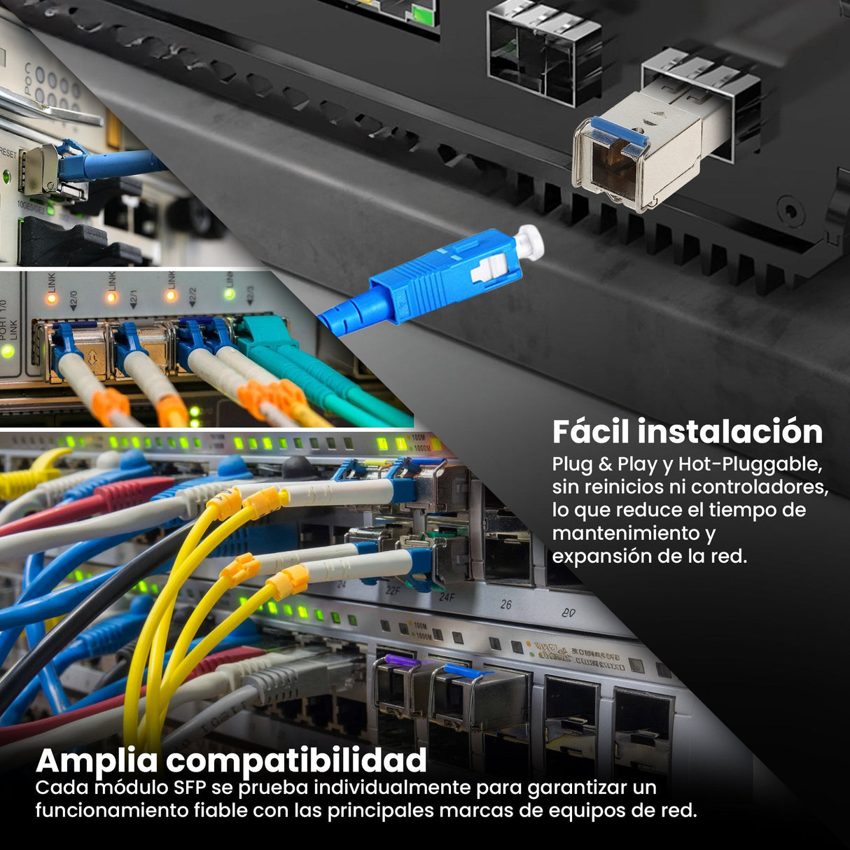 Extralink Sfp 1.25g Sfp Wdm Módulo 1,25gbps, 1310/1550nm, Single Mode, 20km, Sc, Dom, Pair