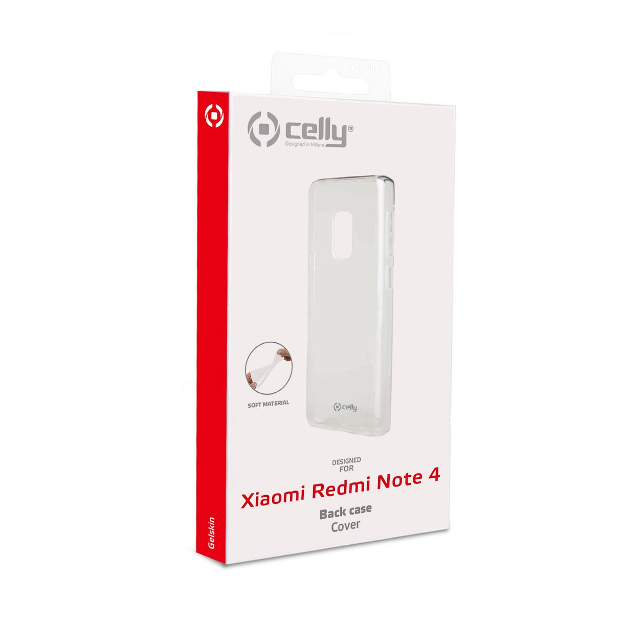 EAN 8021735740438 - Celly Gelskin funda para teléfono móvil 14 cm (5.5") Transparente imagen 3