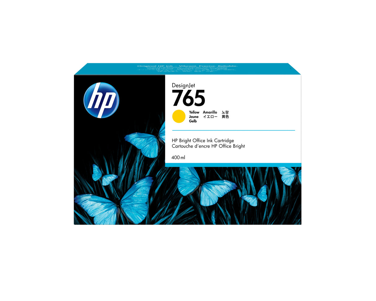 EAN 888793342176 - HP 765 400-ml Yellow DesignJet Ink Cartridge cabeza de impresora Inyección de tinta térmica imagen 1