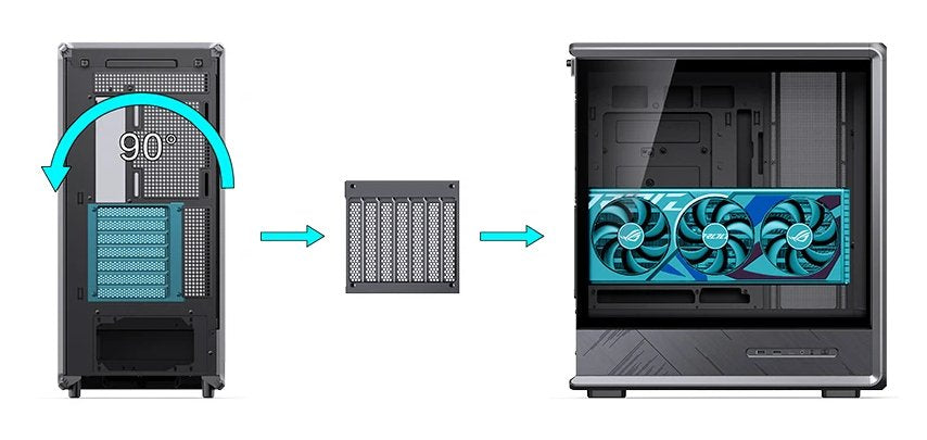 Jonsbo D401 Pc-Gehäuse, Midi Tower, Atx, Tempered Glass - Schwarz