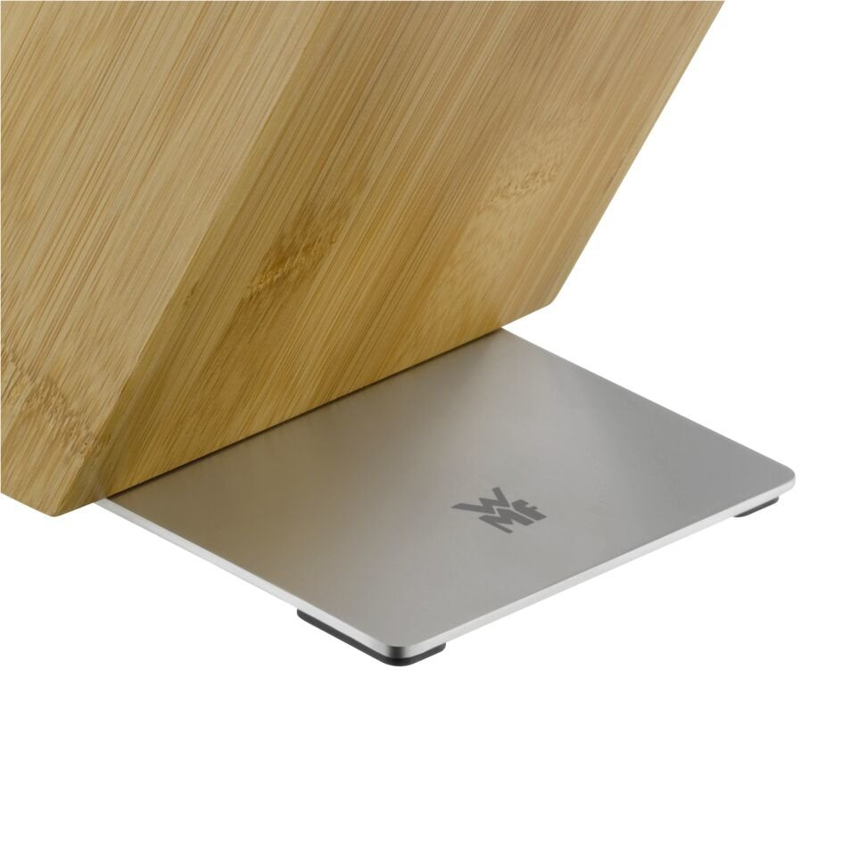 Wmf 1893854500 Messerblock Unbepiezast, Bambus Hell