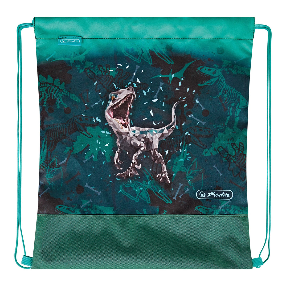 EAN 4008110358444 - Herlitz UltraLight Plus Green Rex juego de mochila escolar Niño Poliéster Verde, Turquesa imagen 11