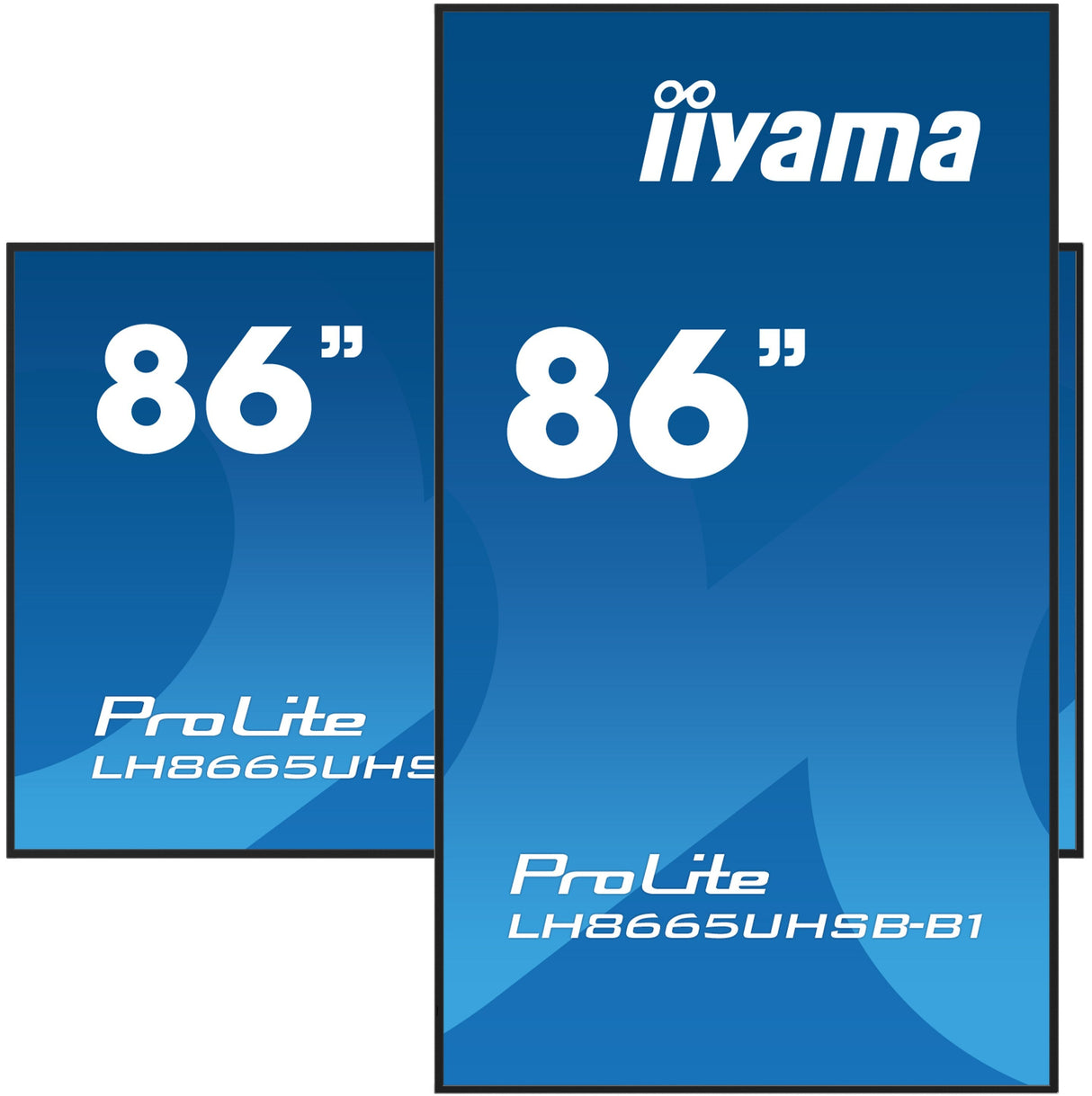 Iiyama Prolite Lh8665uhsb-B1 218 Cm (86") Lcd-Display Mit Led-Hintergrundbeleuchtung - 4k - Für Digital Signage