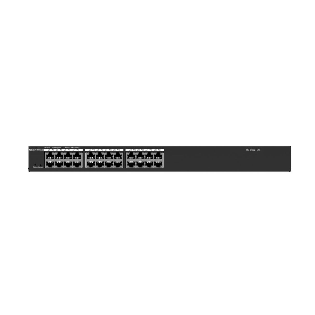 EAN 6971693278776 - Ruijie Networks RG-ES224GC-V2 switch Gestionado Gigabit Ethernet (10/100/1000) Negro imagen 5