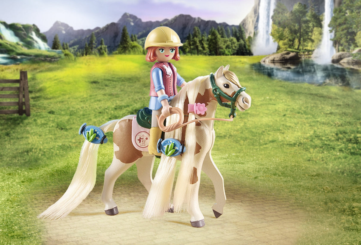 Playmobil Ellie Con Caballo