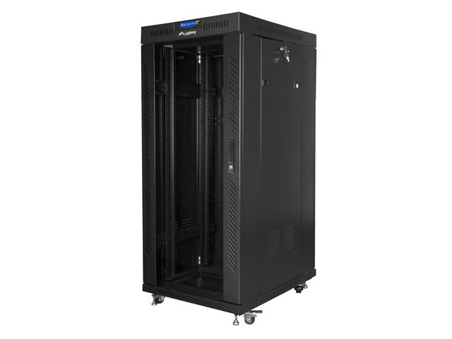 EAN 5901969433845 - Lanberg FF01-8027-12BL armario rack 27U Rack o bastidor independiente Negro imagen 1