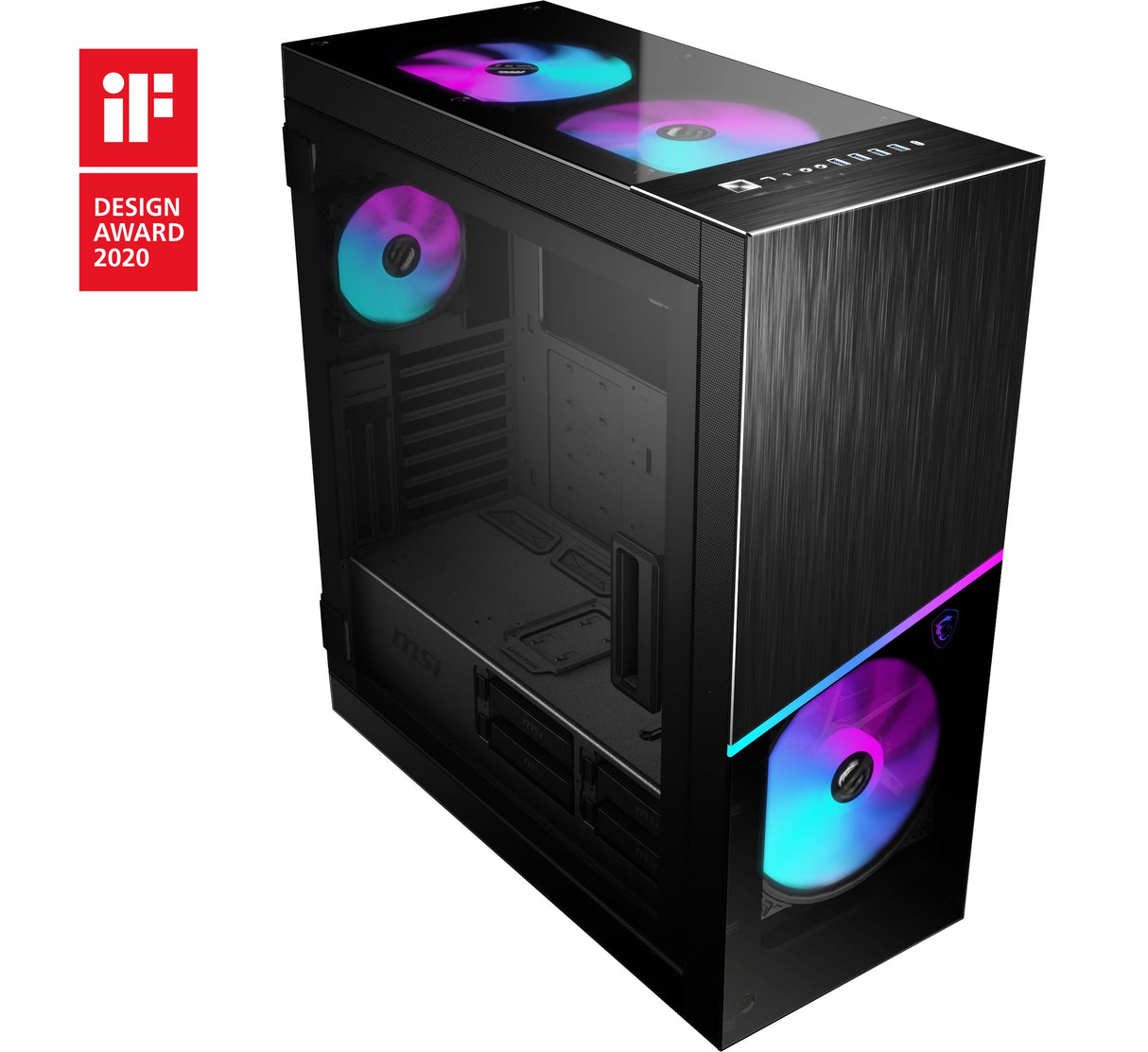 EAN 4719072646417 - MSI MPG SEKIRA 500X carcasa de ordenador Midi Tower Negro imagen 1