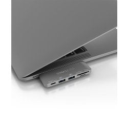 EAN 4040895006172 - Terratec 283005 base para portátil y replicador de puertos USB 3.2 Gen 1 (3.1 Gen 1) Type-C Gris imagen 2