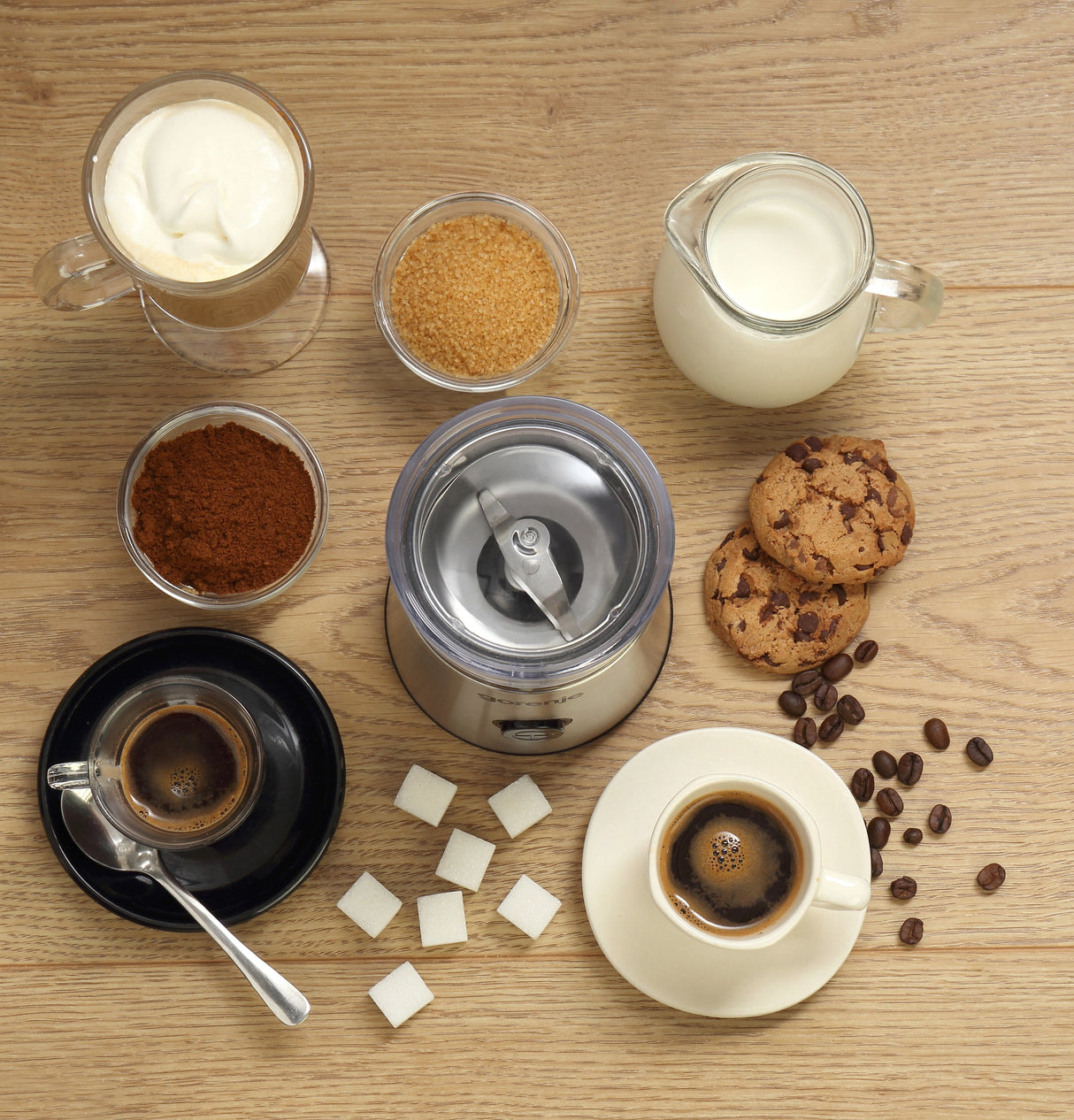 Molinillo De Café Gorenje Smk150e, 150 W, Capacidad Del Recipiente 60 G, Acero Inoxidable