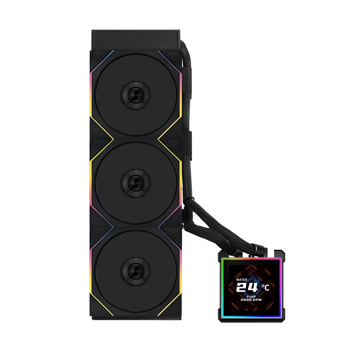 Refrigeracion Liquida Cpu Lianli Hydroshift Ii Lcd-S 360tl B