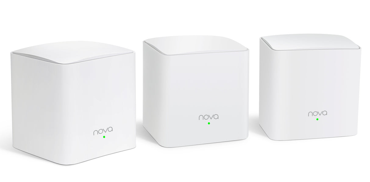 Tenda Nova Mw5 Ac1200 Mesh Router 3-Pack (Mesh5 & 2 X Mesh3f)