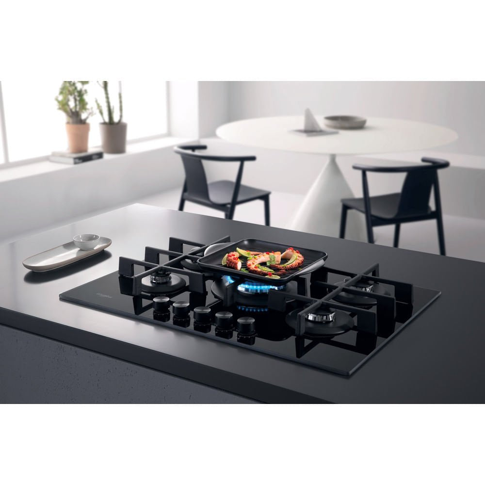 EAN 8003437605116 - Whirlpool AKWL 728/NB Negro Integrado 75 cm Encimera de gas 5 zona(s) imagen 9