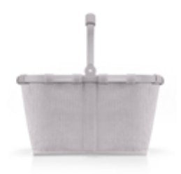 Reisenthel® Einkaufskorb Carrybag Kunstfaser Cord Gris