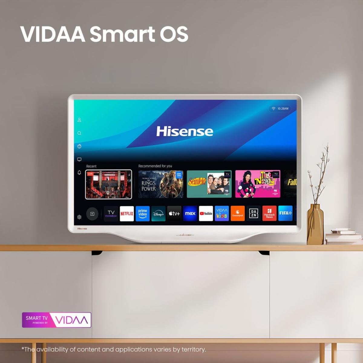 Tv Hisense 32s5q 32" Fhd Qled Lifestyle Modo Arte Dolby Atmos