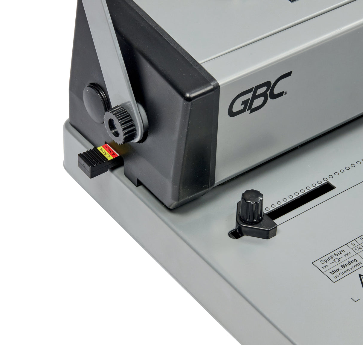 Gbc Mc59 Encuadernadora A4 De Espiral Metalica - Encuaderna Hasta 450 Hojas - Perfora Hasta 20 Hojas - Alicate De Corte