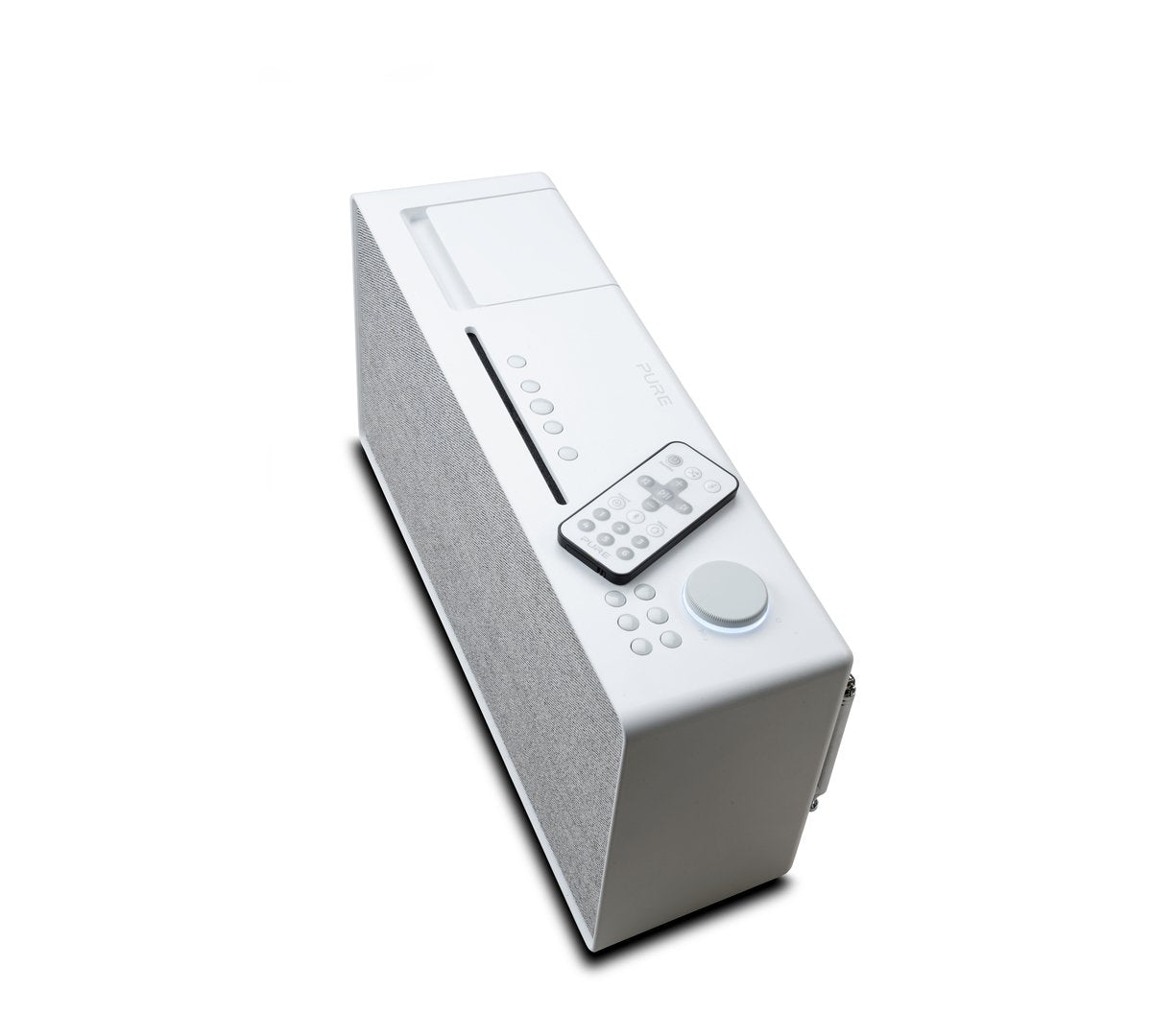 Pure Evoke Home Cotton White / Microcadena 100w Con Altavoces Integrados