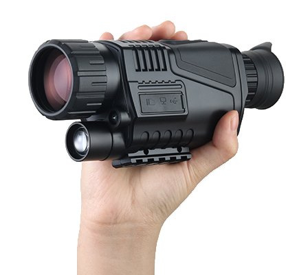 Visor Digital De Visión Nocturna Con Grabación De Vídeo Y Función Foto Denver Nvi-450 Pantalla Lcd 5*Zoom Óptico + 5*Zoom Digital Visión 7.6