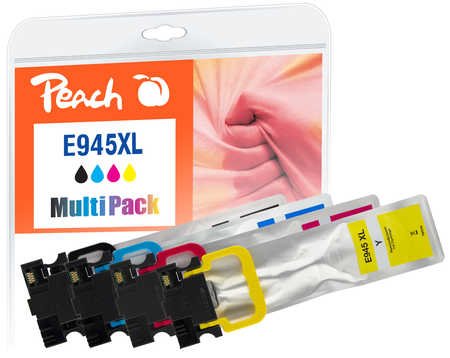 EAN 7640182389758 - Peach PI200-796 cartucho de tinta 4 pieza(s) Compatible Alto rendimiento (XL) Negro, Cian, Magenta, Amari imagen 1