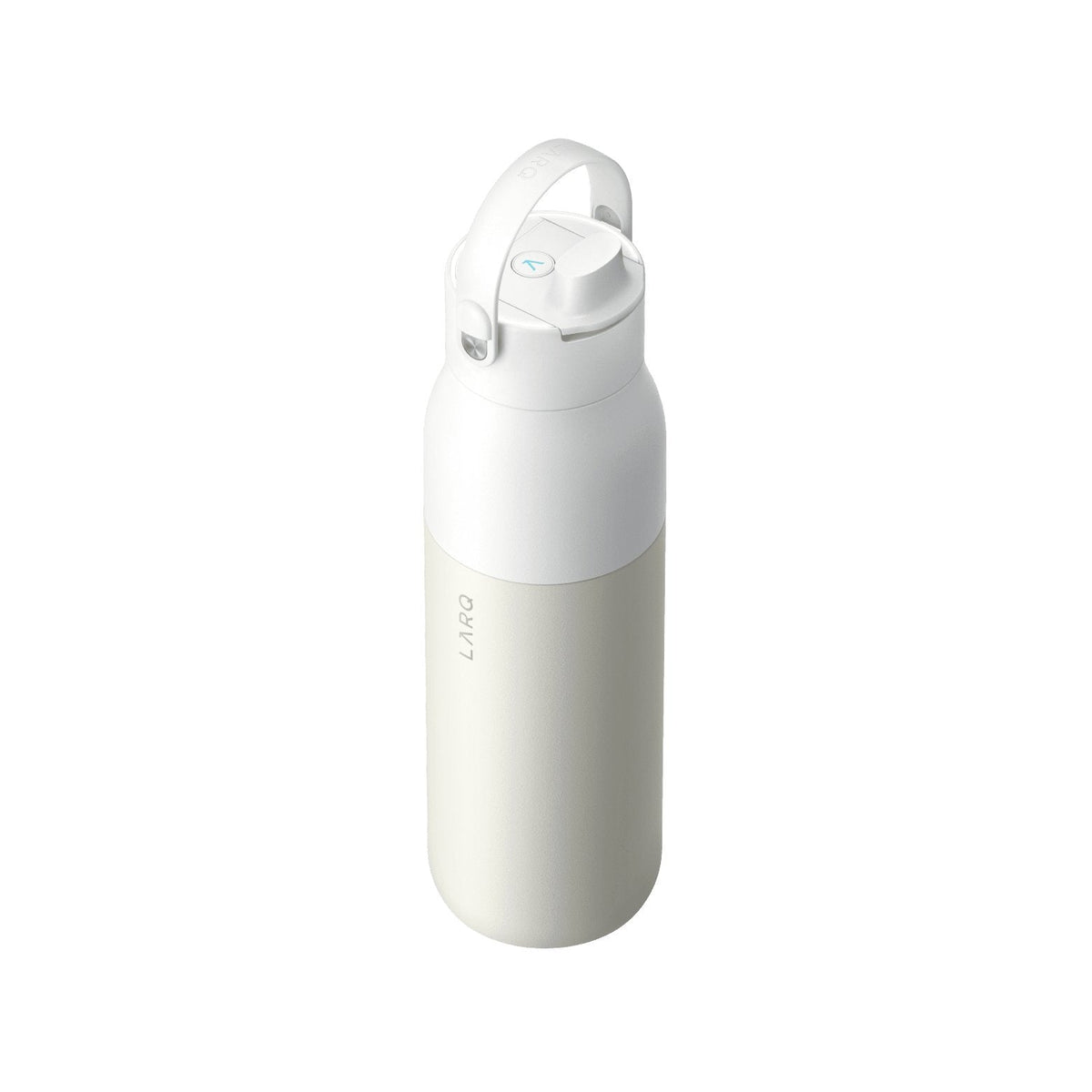 Larq Purevis 2 Uso Diario, Fitness, Senderismo, Deportes 1000 Ml Acero Inoxidable Beige, Blanco